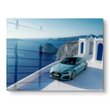 Audi Inspired Coastal Drive PVC Gloss Art