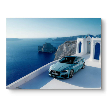 Audi Inspired Coastal Drive PVC Matt Art