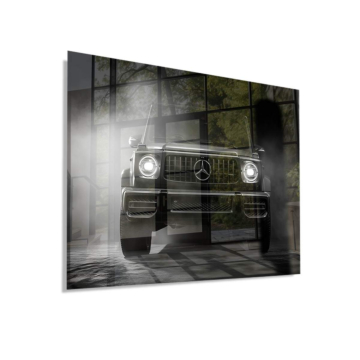 Mercedes G-Class Black Smoke Acrylic Glass Art