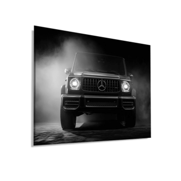 Mercedes G-Class Black Smoke Dibond Matt Art