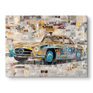 Mercedes Classic Mosaic PVC Matt Art