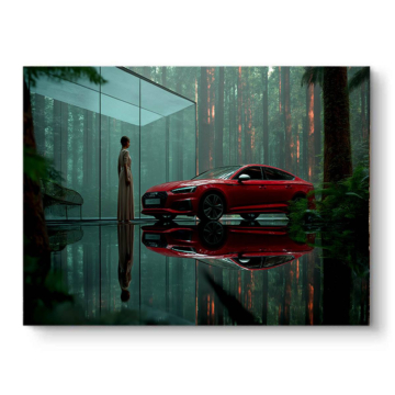 Audi RS 5 Forest Reflection PVC Matt Art