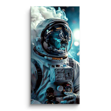 Astronauta odkrywca kosmosu - obraz na matowym PVC
