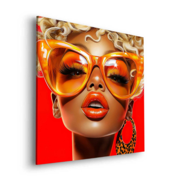 Bold Cat Eye Sunglasses Dibond Matt Art