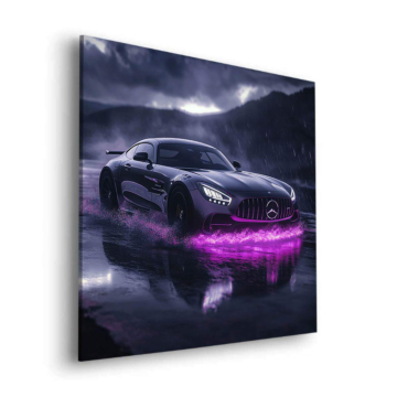 Mercedes AMG Night Racer Dibond Matt Art