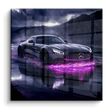 Mercedes AMG Night Racer PVC Gloss Art