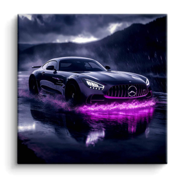 Mercedes AMG Night Racer PVC Matt Art