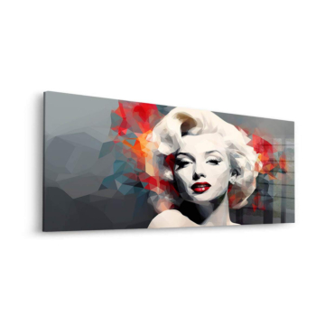 Glamour-Porträt inspiriert von Marilyn - Acrylglasbild