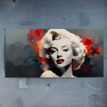 Glamour-Porträt inspiriert von Marilyn - Poster