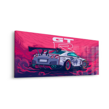 Nissan GT-R Racing Acrylic Glass Art
