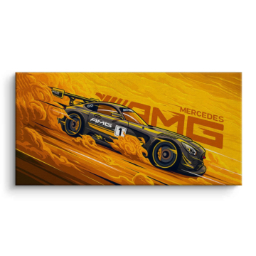 Mercedes AMG Formula Race Canvas Art