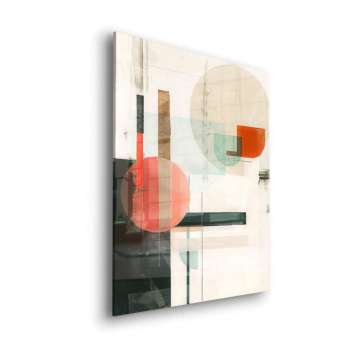 Minimalistisch geometrisch abstrakt - Acrylglasbild