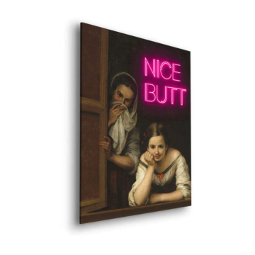 Nice Butt Renaissance Humor Dibond Matt Art