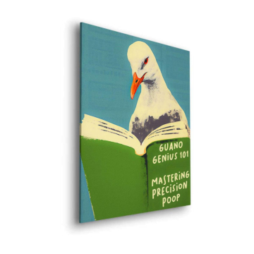 Seagull Genius Book Dibond Matt Art