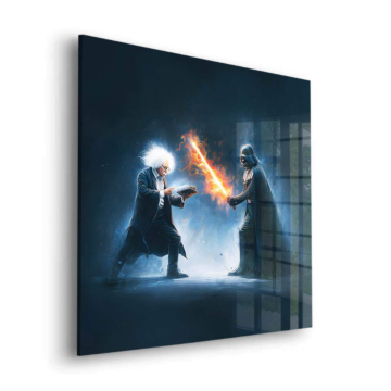 Harry Potter Inspired Wizard Duel Acrylic Glass Art