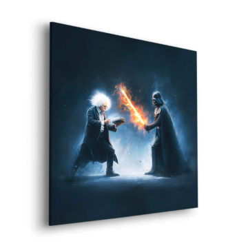 Harry Potter Inspired Wizard Duel Dibond Matt Art
