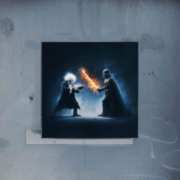 Harry Potter Inspired Wizard Duel Poster Art