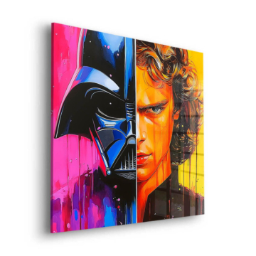 Darth Vader Inspired Anakin Portrait Acrylic Glass Art