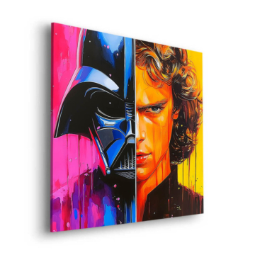Darth Vader Inspired Anakin Portrait Dibond Matt Art