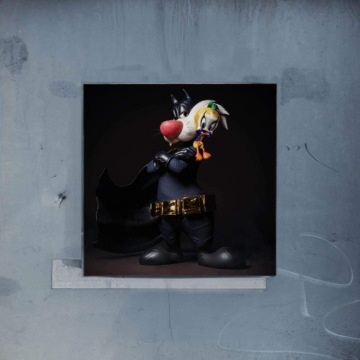 Supervillain inspirado en Mickey Mouse - póster