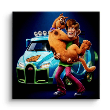 Scooby-Doo Inspired Shaggy Duo Canvas Art