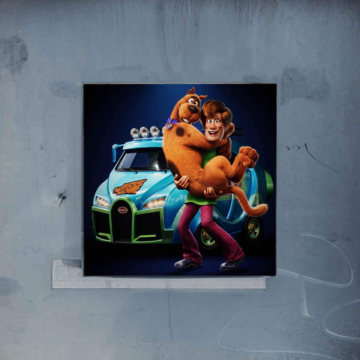 Shaggy duo inspiré de Scooby-Doo - poster