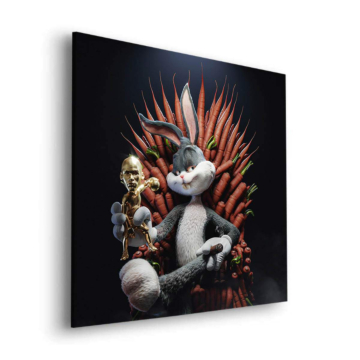 Bugs Bunny Inspired Iron Throne Dibond Matt Art