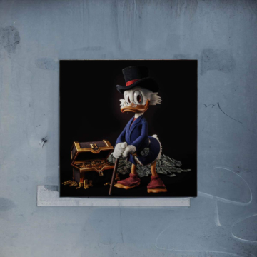 Riquezas inspirado en Scrooge McDuck - póster