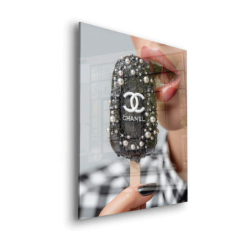 Eis Creme inspiriert von Chanel - Acrylglasbild