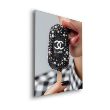 Eis Creme inspiriert von Chanel - Dibond-Bild matt