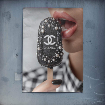 Eis Creme inspiriert von Chanel - Poster