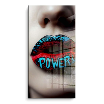 Power Graffiti Lips PVC Gloss Art