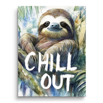 Chill Out Slot - PVC-Bild matt