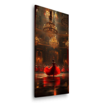 Golden Theater Ballet Dibond Matt Art