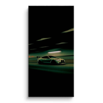 BMW Night Racer Canvas Art