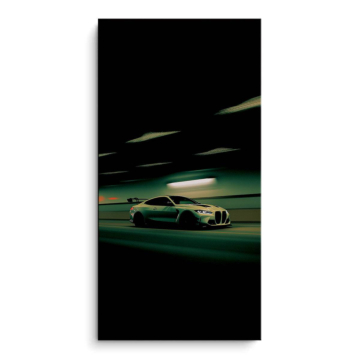 BMW noche piloto - cuadro PVC mate