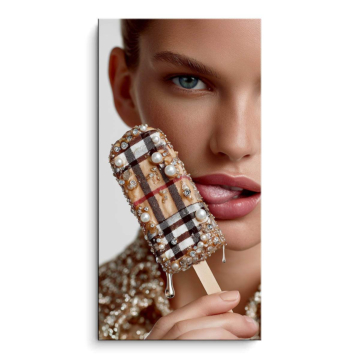 Luxury Jeweled Beauty PVC Matt Art