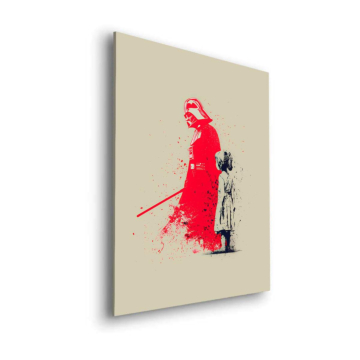 Darth Vader Inspired Innocence Dibond Matt Art