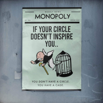 Monopoly Inspired Inspiration Poster Poster Art