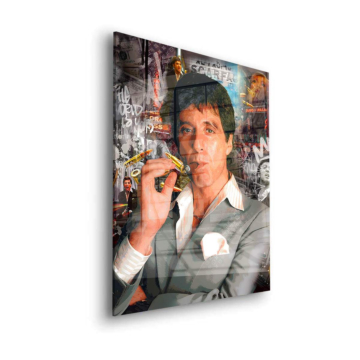 Scarface Inspired Tony Montana Acrylic Glass Art