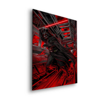 Darth Vader Inspired Attack Dibond Matt Art