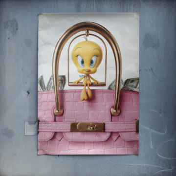 Luxus Handtasche inspiriert von Tweety - Poster