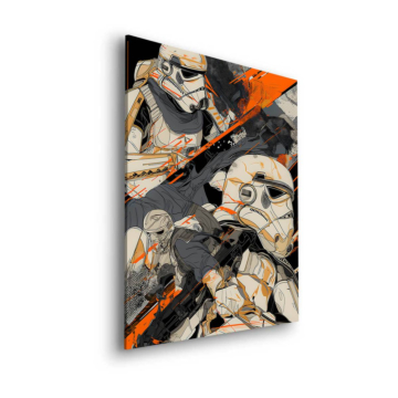 Stormtrooper Inspired Chase Dibond Matt Art