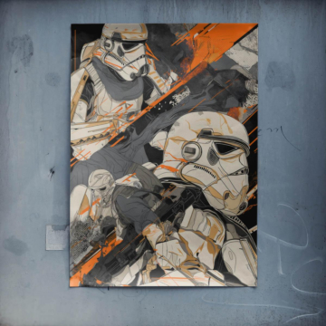 Poursuite inspiré de Stormtrooper - poster