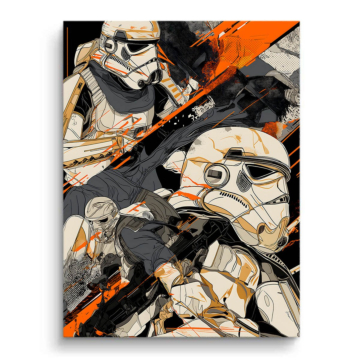 Chase inspirowany szturmowcem Star Wars - obraz na matowym PVC