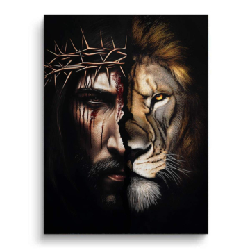 Jesus Lion of Judah Canvas Art