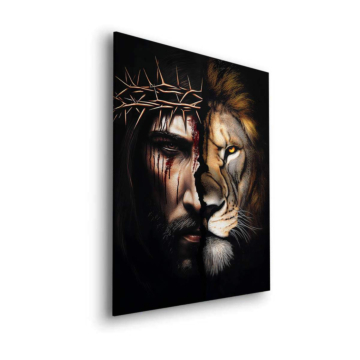 Jesus Löwe of Juda - Dibond-Bild matt