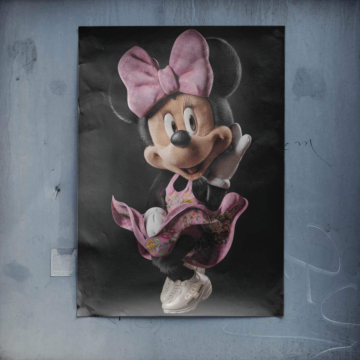 Fashionista inspiré de Minnie Mouse - poster
