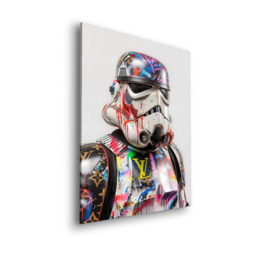 Stormtrooper Inspired Luxury Graffiti Dibond Matt Art