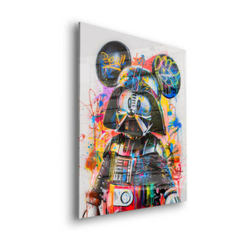 Mickey Vader Inspired Remix Acrylic Glass Art